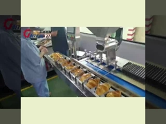 پف رول کرم لوله پر کردن کرم دستگاه توزیع ODM